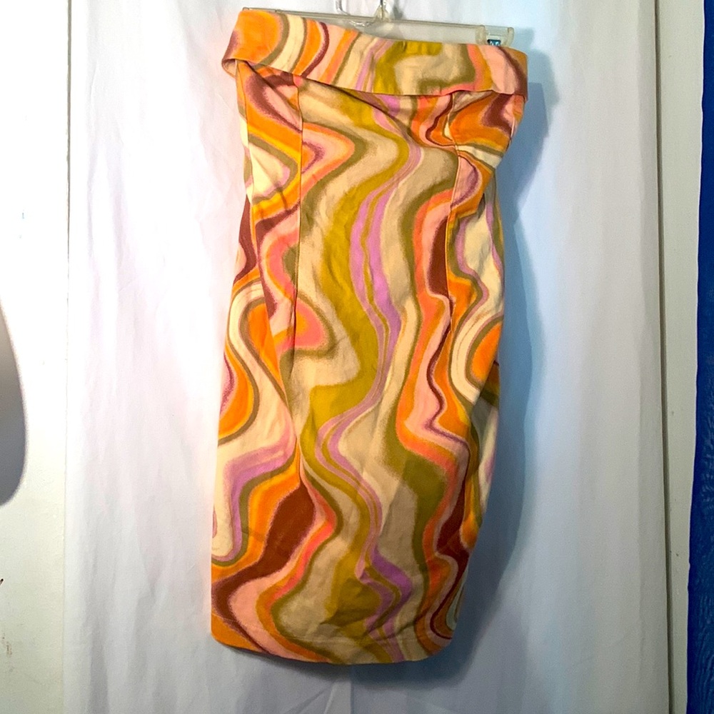 Wild Fable Sleeveless Twill Tube Bodycon Dress